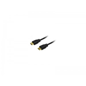 LogiLink HDMI-Kabel Ethernet A -> A St/St 10.00m Gold