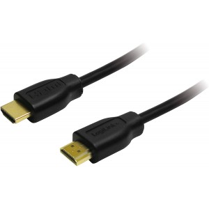 LogiLink HDMI-Kabel Ethernet A -> A St/St 15.00m Gold