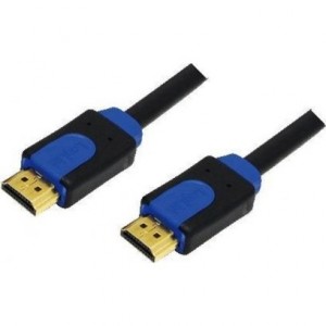 LogiLink HDMI-Kabel Ethernet A -> A St/St 20.00m Gold